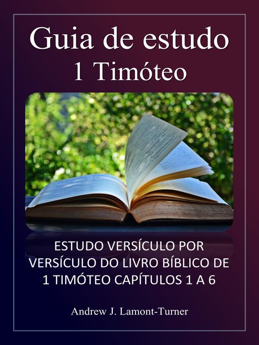 Title details for 1 Timóteo by Andrew J. Lamont-Turner - Available